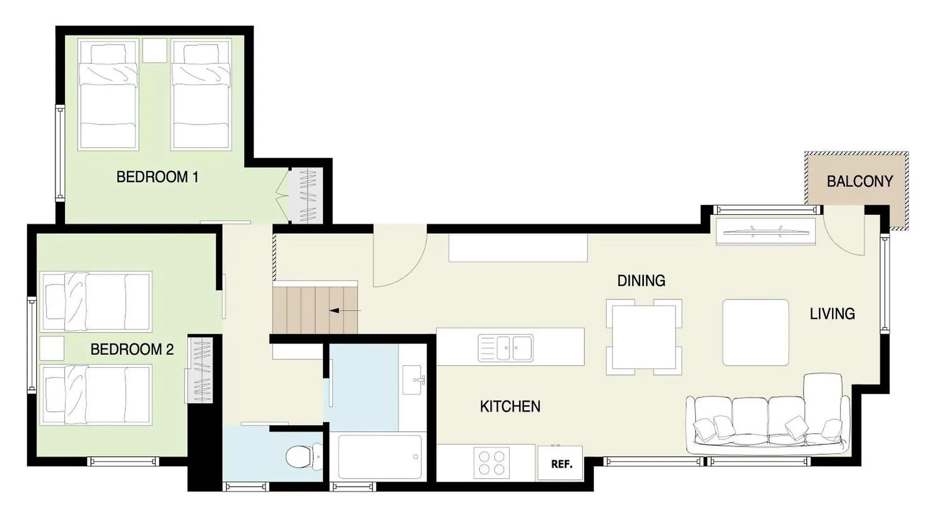Apartment Ferienwohnung Shinsetsu Kutchan
