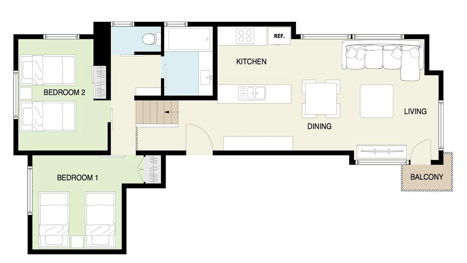 Apartment Ferienwohnung Shinsetsu Kutchan